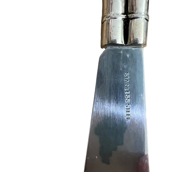 Wallace Christmas Spreader Set Of 4 Stainless Steel &‎ Zinc Handles - Picture 6 of 8